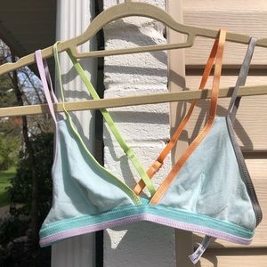 Multicolored Free People Strappy Bralette